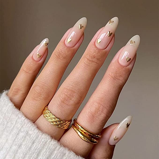 Gold Nail Designs for an Elegant Nail Look - College Fashion
